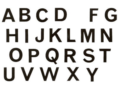 S789 LETTERS CLEARANCE