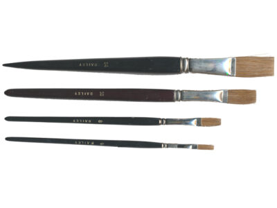 Y 119 Flatting out brush