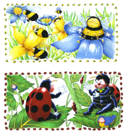 M230 PLAYFUL BUGS MUGWRAPS
