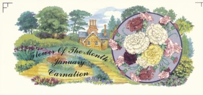 M122 FLOWER OF THE MONTH MUG WRAPS